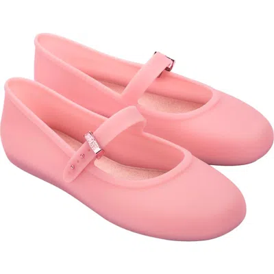 Melissa Soft Ballerina Flat In Pink