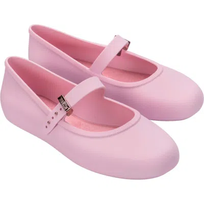 Melissa Soft Ballerina Flat In Pink