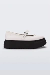 Melissa Soft Ballerina Platform Shoe In Black/white, Women's At Urban Outfitters