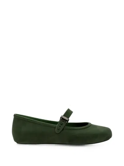 Melissa Soft Ballerina Velvet Ballet Flats In Black