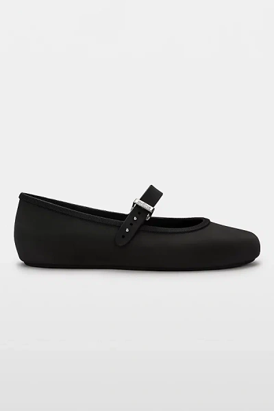 Melissa Soft Buckle-strap Ballerinas In Black