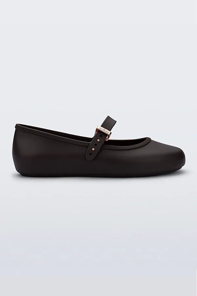 Melissa Soft Jelly Ballerina Flat In Brown, Women's At Urban Outfitters