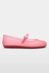 Melissa Soft Jelly Ballerina Flat In Clear Pink, Women's At Urban Outfitters
