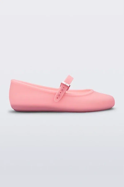 Melissa Soft Jelly Ballerina Flat In Milky Pink, Women's At Urban Outfitters