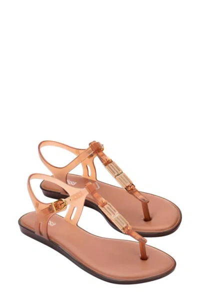 Melissa Solar Slingback Sandal In Brown