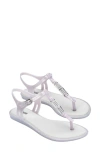 Melissa Solar Slingback Sandal In Pearly White
