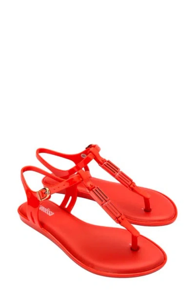 Melissa Solar Slingback Sandal In Red