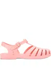 Melissa Possession Light Pink Matte Jelly Strappy Buckle Sandals In Pink