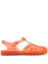 Melissa Strappy Jelly Sandals In Orange