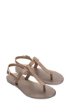 Melissa Sun Ventura T-strap Sandal In Rose