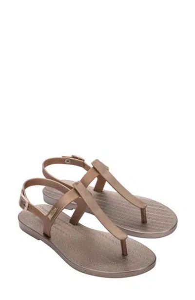 Melissa Sun Ventura T-strap Sandal In Rose