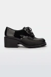 Melissa Tailor Jelly Heeled Oxford In Black, Women's At Urban Outfitters
