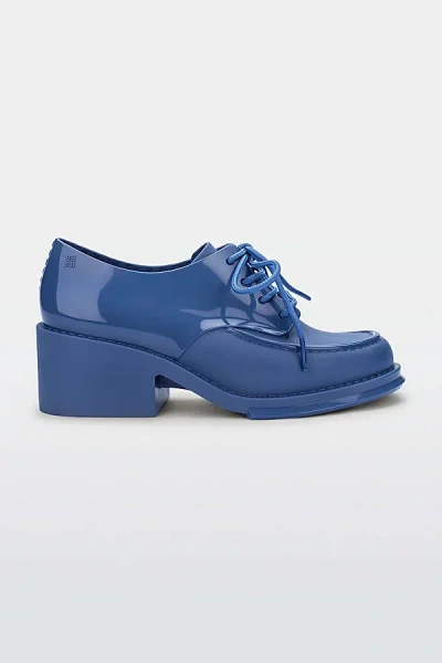 Melissa Tailor Jelly Heeled Oxford In Blue, Women's At Urban Outfitters