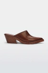 Melissa Texas Jelly Cowboy Mule In Bronze Glitter, Women's At Urban Outfitters