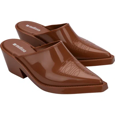 Melissa Texas Mule In Brown