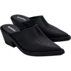 Melissa Texas Mule In Matte Black