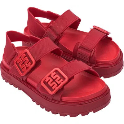 Melissa Towny Sandal In Red