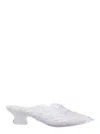 MELISSA TRANSARENT COURT CLOG