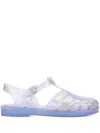 Melissa Translucent Strappy Sandals In White