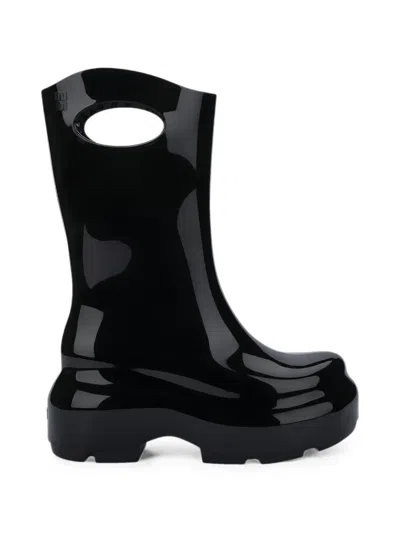 Melissa Ultra Cut-out Boots In Black
