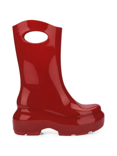 Melissa Ultra Cut-out Boots In Red