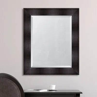 Melissa Van Hise Espresso Resin Frame Wall Mirror