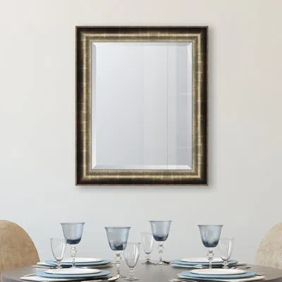 Melissa Van Hise Oxido Wall Mirror In Silver