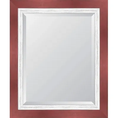 Melissa Van Hise Wall Mirror In White