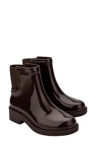 Melissa Water Resistant Chelsea Boot In Brown