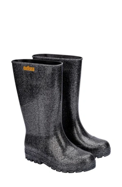 Melissa Welly Rain Boot In Black