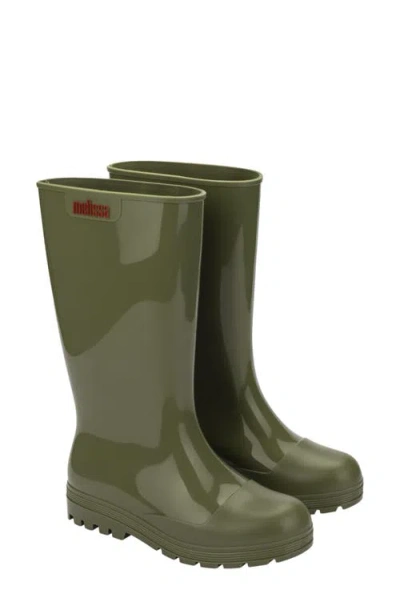 Melissa Welly Rain Boot In Green
