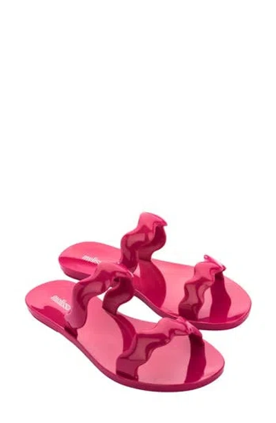 Melissa Wind Slide Sandal In Pink