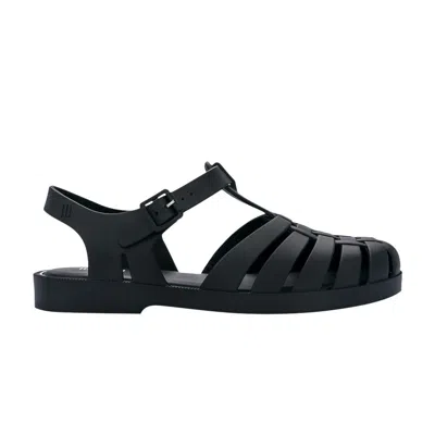Pre-owned Melissa Wmns Possession Sandal 'matte Black' | Women's Size 8