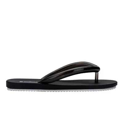Melissa Airflow Strap Flip-flops In Black
