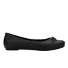 Melissa Women's Aura Basic Ballet Flat - Black In Black