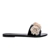 Melissa Women's Black / Brown Babe Springtime Flats - Black Beige In Black/brown