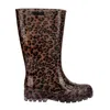 Melissa Jelly Rain Boot In Glass/brown/black, Women's At Urban Outfitters