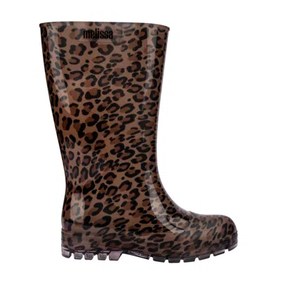 Melissa Jelly Rain Boot In Glass/brown/black, Women's At Urban Outfitters