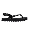 MELISSA WOMEN'S BOND SANDAL - BLACK, WHITE