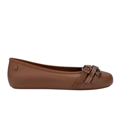 Melissa Women's Brown Soft Ballerina Belts In Black In Multi