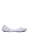 Melissa Women's Campa Slip On Flats In Clear