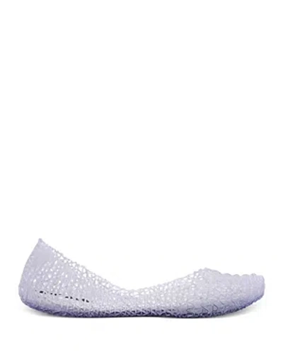 Melissa Women's Campa Slip On Flats In Clear