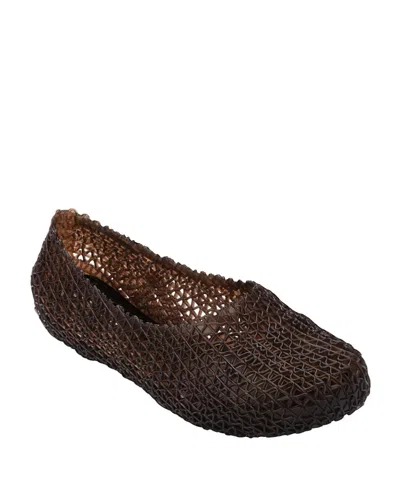 Melissa Women's Campana Papel Hug Ballerinas In Brown