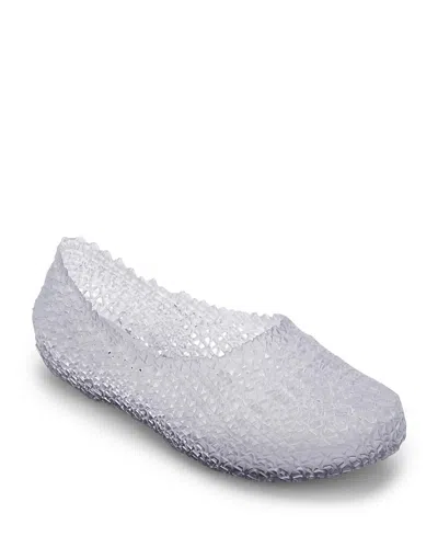 Melissa Women's Campana Papel Hug Ballerinas In White
