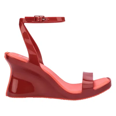 Melissa Women's Celinna Strap Wedge - Red