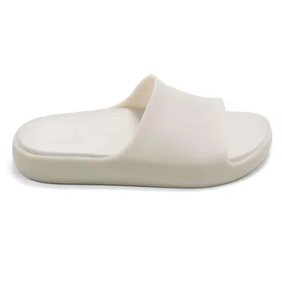 Melissa Women's Cloud Comfort Slides In Beige In White