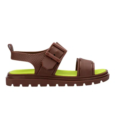 Melissa Women's Connection Papete - Brown, Green In Brown/green