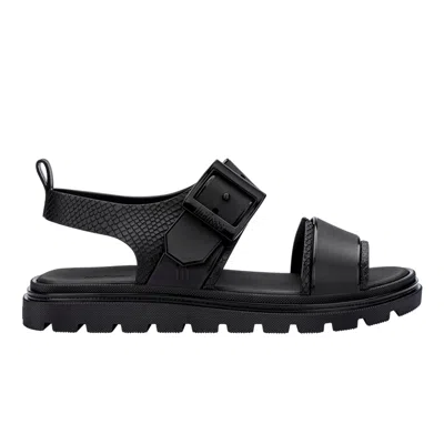 Melissa Women's Connection Papete Sandal - Black