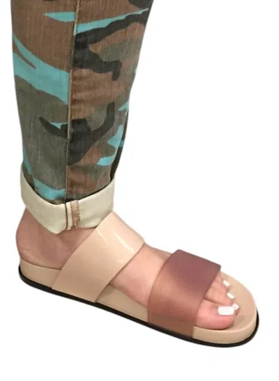 Melissa Women's Cosmic Classic Slide Sandal In Beige/black In Multi