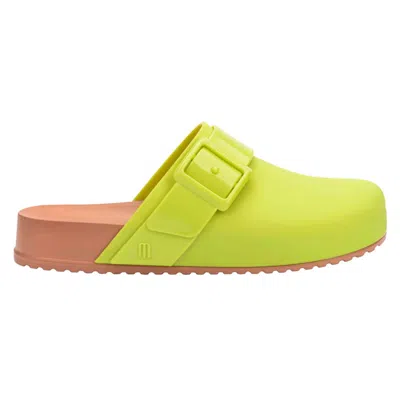 Melissa Cozy Jelly Clog In Green/brown, Women's At Urban Outfitters